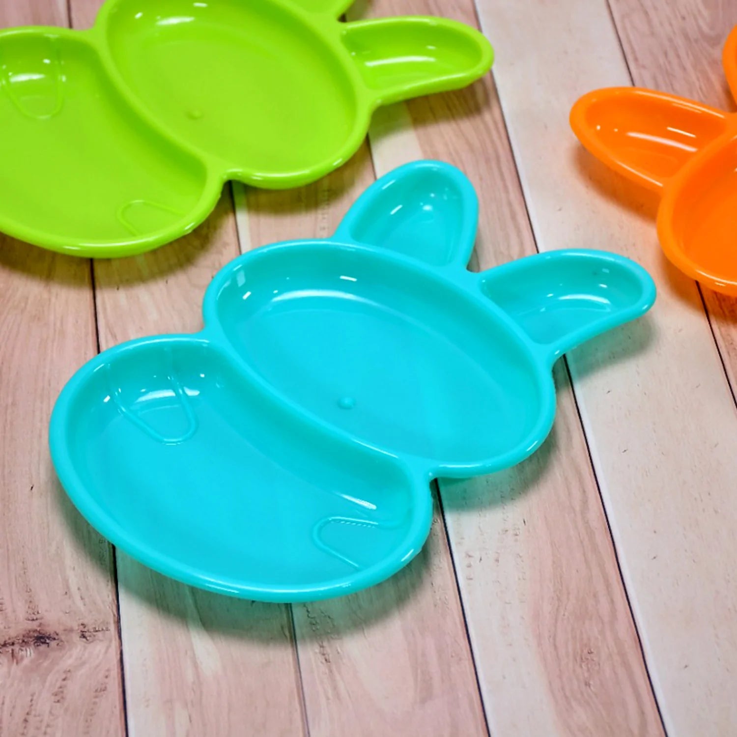 7101 Rabbit Shape Dish 6 pcs For Kids (multicolor) DeoDap 7101 Rabbit Shape Dish 6 pcs For Kids (multicolor) DeoDap